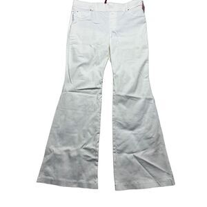 Spanx Women's White Mid-Rise Flare Jeans Size 1X NWT